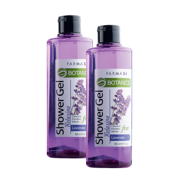 2Х BOTANICS Гель для душа Лаванда